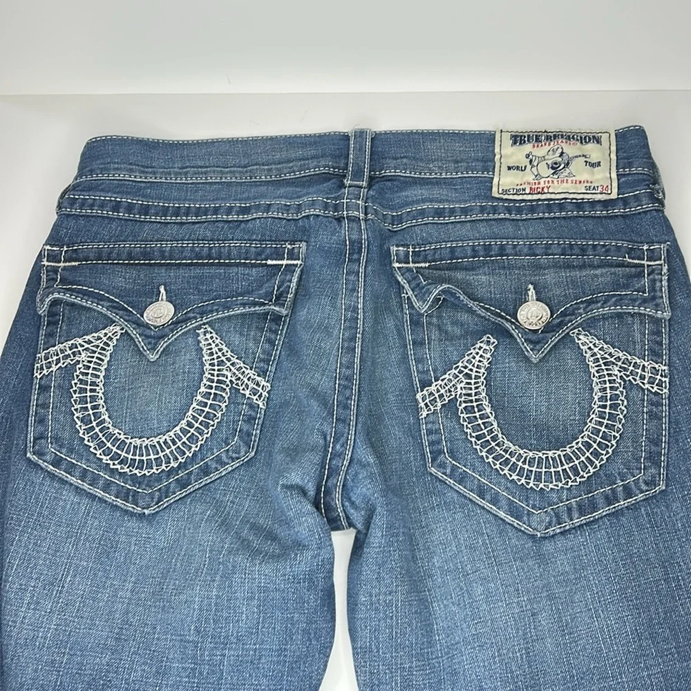 True Religion Ricky Straight Leg Jeans